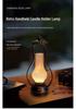 Vintage Chinese Kerosene Table Lamp - Old Shanghai Style Bedside Night Light