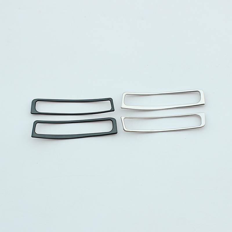 Per Hyundai Tucson NX4 2022 2023 Acciaio inossidabile Auto Uscita aria condizionata anteriore Copertura decorativa Cornice A Colonna Accessori