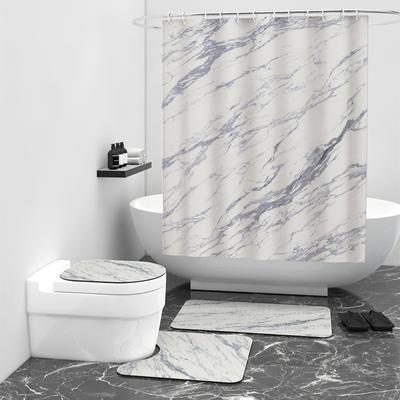 Marmor Serie Digital Gedruckt Dusche Vorhang Badezimmer Blockieren Wasserdicht