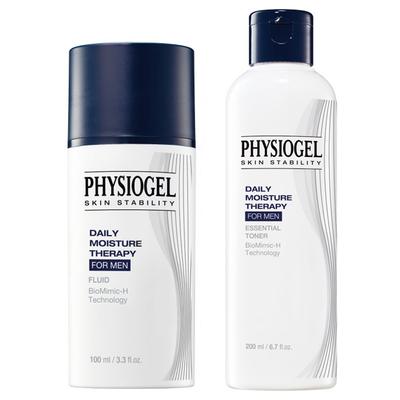 Denní hydratační fluid pro muže 100 ml + esenciální tonikum 200 ml, 1 sada