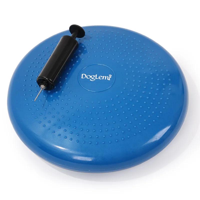 

Pet Massage Cushion Balance Plate Padded Dog Creative Yoga Ball Rehabilitation Training Pet Supplies Products Toys Accessories синий