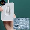 Universal Shower Head Holder Adjustable Self-Adhesive Showerhead Bracket With 2 Hooks