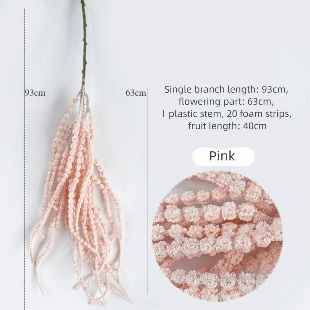 

Ornament Simulated Amaranthus Caudatus Foam Hanging Amaranthus Flowers Gift