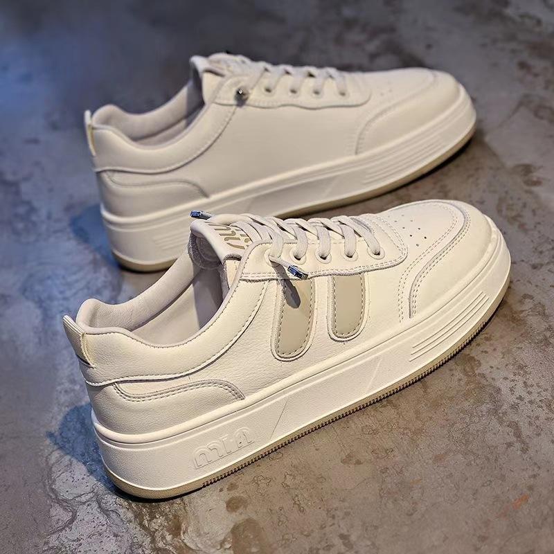 thick-soled women's new autumn versatile sports and leisure shoes women's flat-soled single shoes