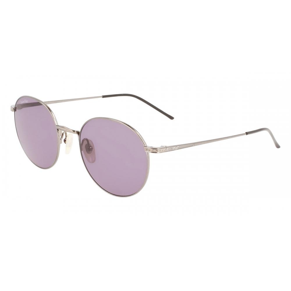 

Calvin Klein Ck22110ts 014 Unisex Sunglasses Light Gunmetal/52