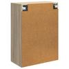 vidaXL Armoire Murale Chêne Sonoma 66 x 34,5 x 90 cm Bois d'ingénierie