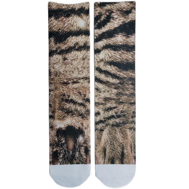 3D Animal Print Funny Socks for Kids and Parents