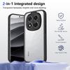 Przezroczyste Silikonowe Etui Dla Xiaomi Redmi Note 15 Note15 Pro Plus ProPlus Note15Pro + PC Tył Zderzak TPU Odporny na Wstrząsy Pokrowiec na Telefon