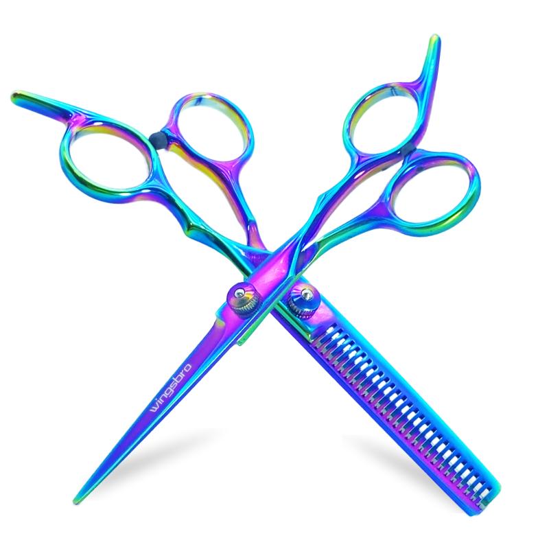 Set Foarfece Profesionale pentru Toaletarea Câinilor 6.5" Foarfecă Dreaptă Foarfecă Curvă de Rărit Foarfecă Curvă Foarfecă Curvă Chunkers tăietură animal de companie