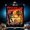1pc Mars Attack Cartoon Crew Blanket, Cozy Printed Throw Blanket, A Heartfelt Gift for Your Family and Friends