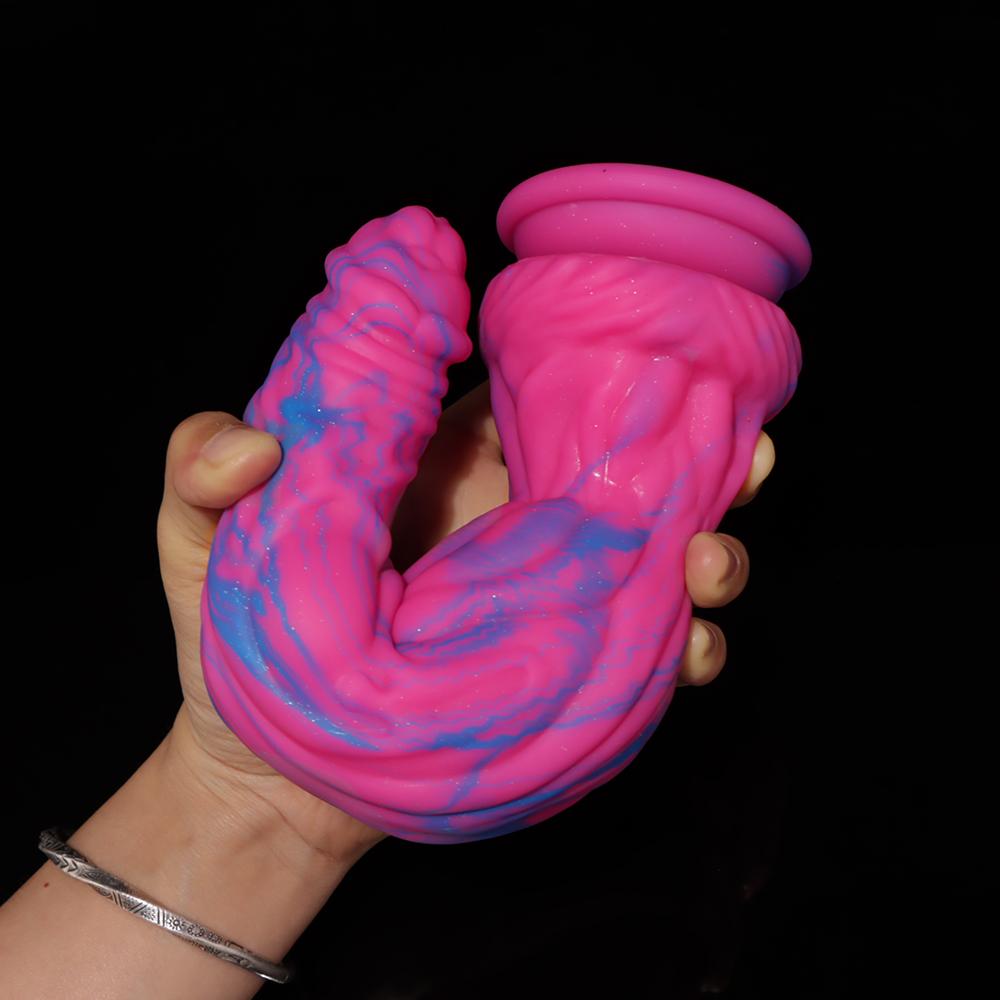 New Arrival Large Anal Sex Toys Butt Fantasy Realistic Dildo Animal Massage For Men Women Big Anal Beads Liquid Silicone Penis