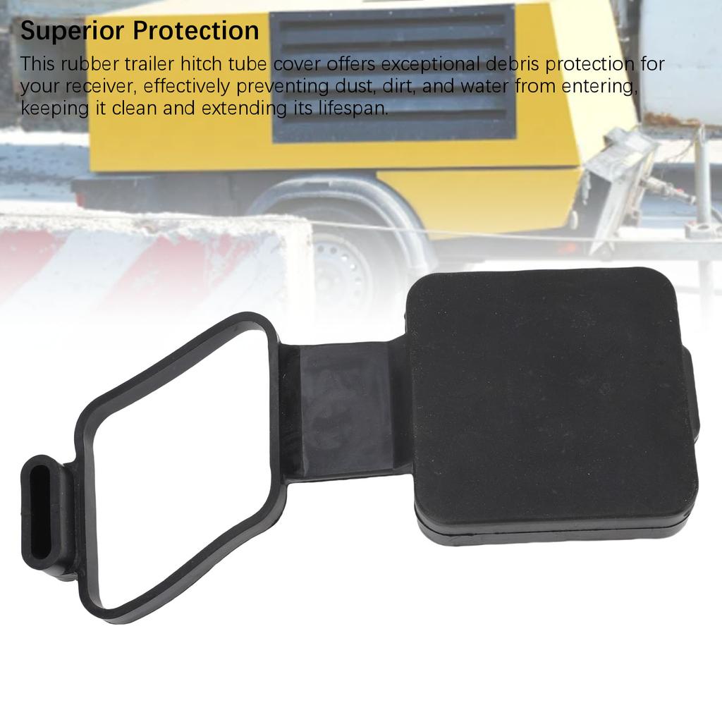 2 Inch Trailer Hitch Cover M 1840 FP Excellent Protection Rubber Trailer Receiver Tube Plug Replacement for Ranger 2015-2024