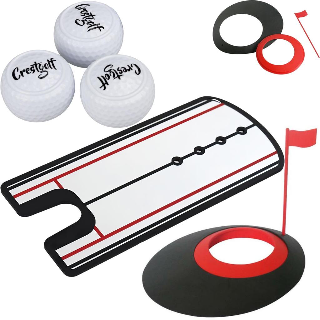 Gavit Golf Putting Practice Aid, Golf Practice Balls, Putting Green, Score Improvement, Straightness, Direction, Face Control, Putting Practice, Golf