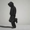 Faceless Thinker Figurine - Desktop Sculpture Statue for Home Decor, Abstract Collectible