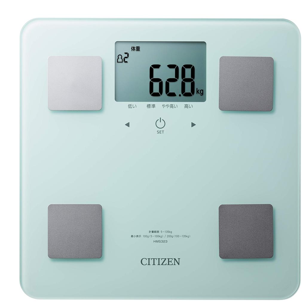 Citizen Body Composition Monitor Peppermint HMS323-PM