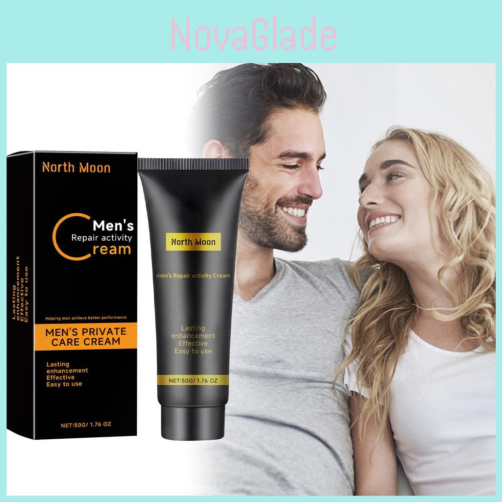 North Moon Men's Body Care Cream Revitalizing Endurance Enhancing Moisturizing Treatment