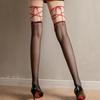 2Pairs Lolita JK Lace up Stocking Transparent Thigh High Stockings Chic Above Knee Stockings  Party