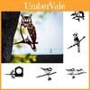 Árvore Criativa Metal Pássaro Arte Galho Placa Rústica Pendurar Ld Casa Jardim Quintal Decoração