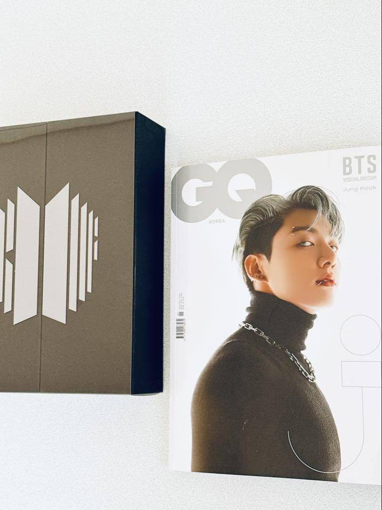[USED] BTS Proof Album Standard Edition with GQ Trading Card