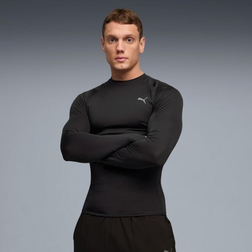 PuMa Men S Long Sleeve Tee M pwrMode baSe Layer lS