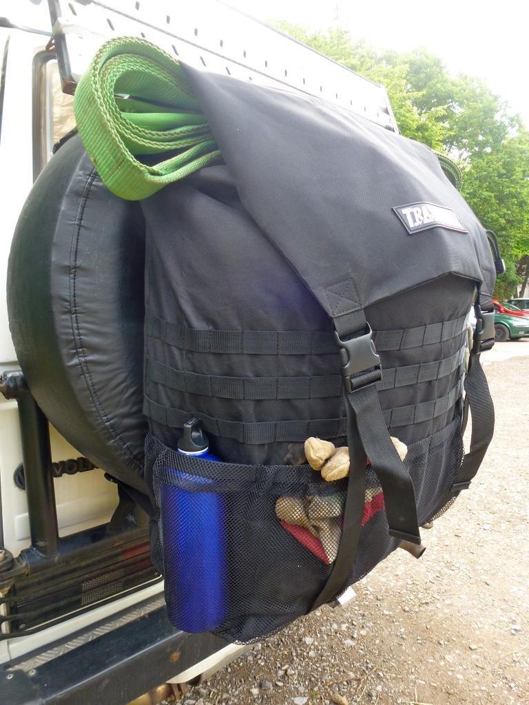Trasharoo Spare Tire Garbage Bag BLACK