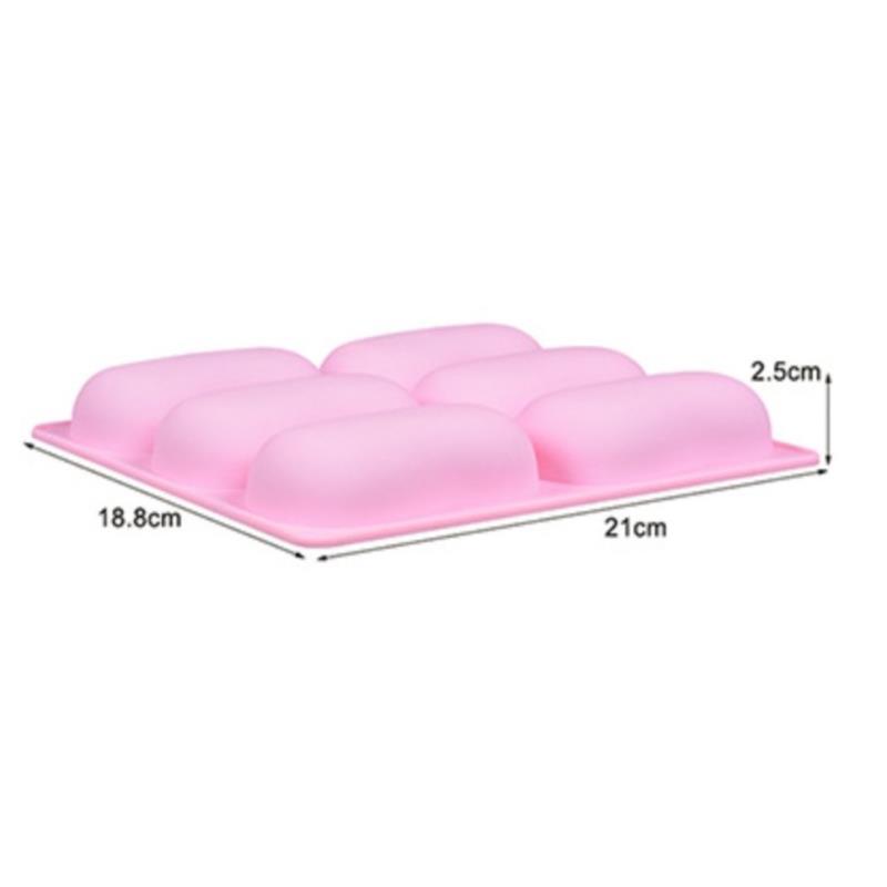 Baking Diy 6-Connected Handmade Soap Mold