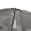 Plant Pot Silver 50 X 50 X 75 Cm Stainless Steel