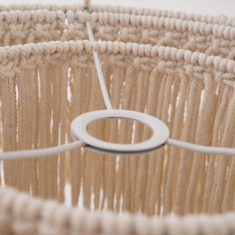 Nordic Handmade Woven Lampshade Decorative Garden Yard Decoration Supplies