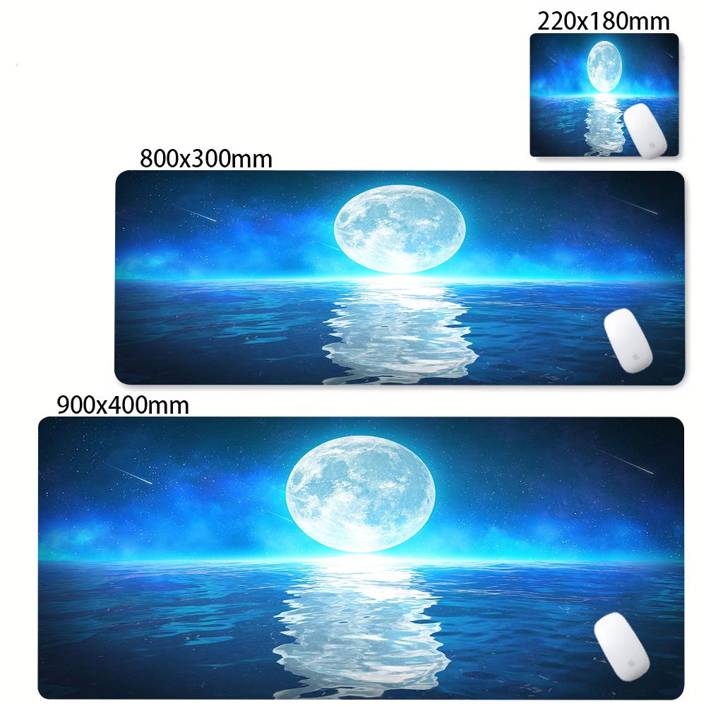 Galaxy Planet Desk Mat Keyboard Mats Deskpad Large Universe Space Gaming Mousepad x Extended Mouse Pad Xxl Speed Deskmat