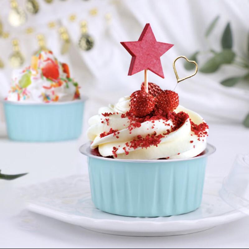 Colorful Aluminum Foil Baking & Pudding Cups