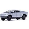1/32 Legierung Druckguss Tesla Cybertruck Geländewagen Modell Simulation Sound und Licht Automodell Ornament Kinderspielzeug Geschenk