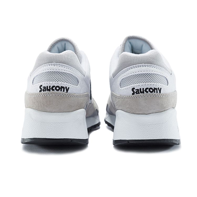 SAUCONY Shadow 6000 White Grey Men Sneakers Black S70441-3
