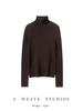 Women's High-Neck 18-Gauge Ribbed Base Layer Top - Fine Spun German Wool