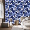 Ink Blue, Navy Blue and Light Gray Wallpaper 50x1000