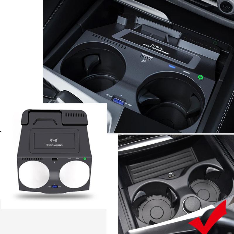 

Автомобильный держатель для телефона беспроводное зарядное устройство Для bmw 5 6 Серии G30 G38 G32 6GT 2017-2020 зарядная панель мобильная быстрая зарядка аксессуары