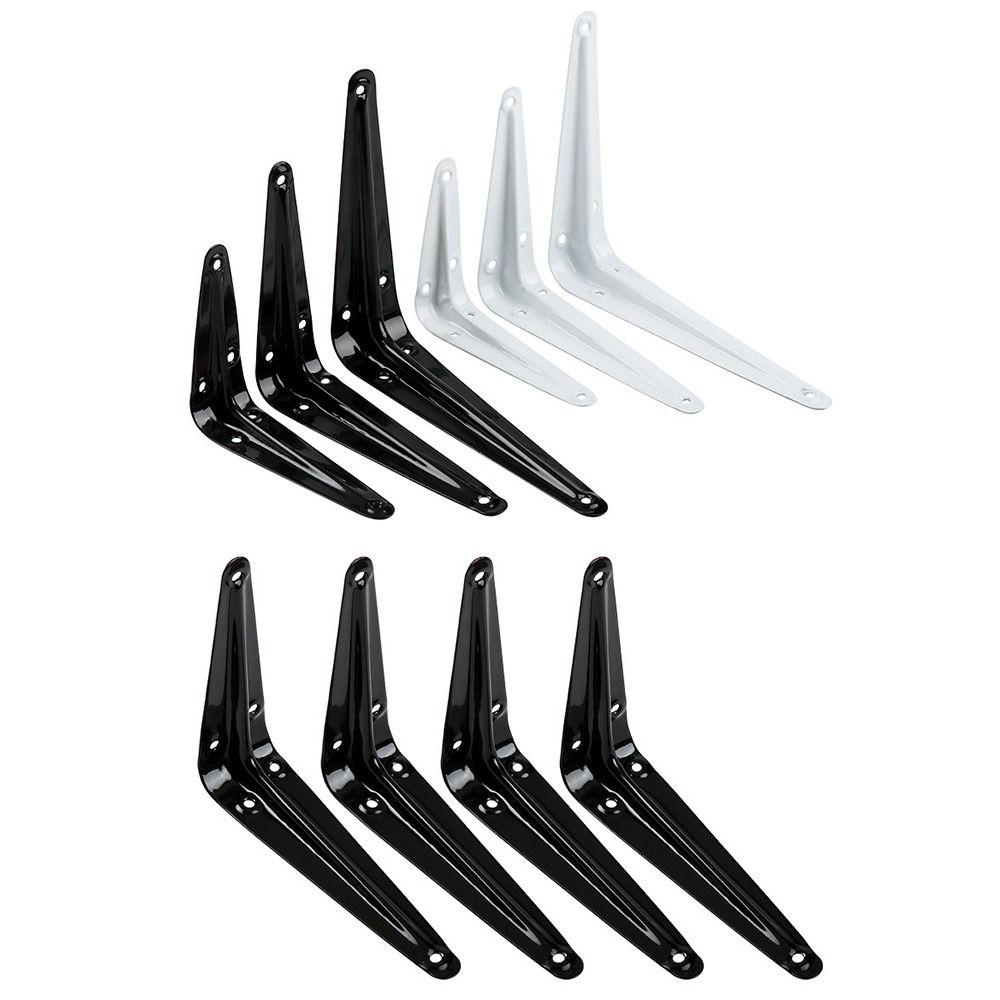 1Pcs L-shaped Triangular Bracket Support Wall Mount Hanging Shelf Corner Brace Mounting Bracket