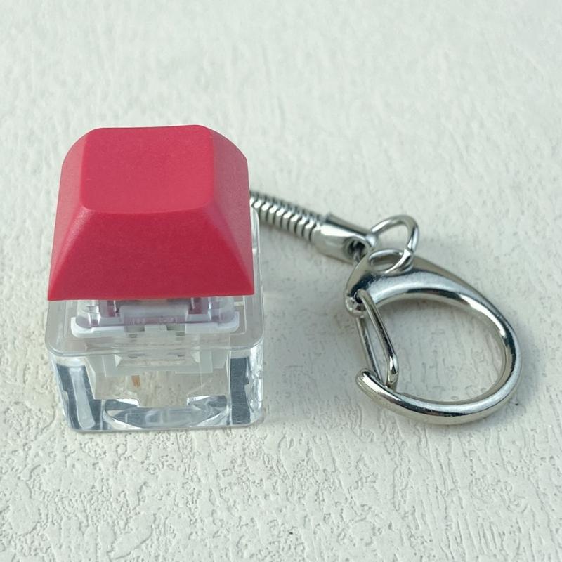 Sensory Mechanical Keychain Stress Relief Toy 5000+ Presses Count Soft ABS Portable Focusing Tool For Classroom Office Travel