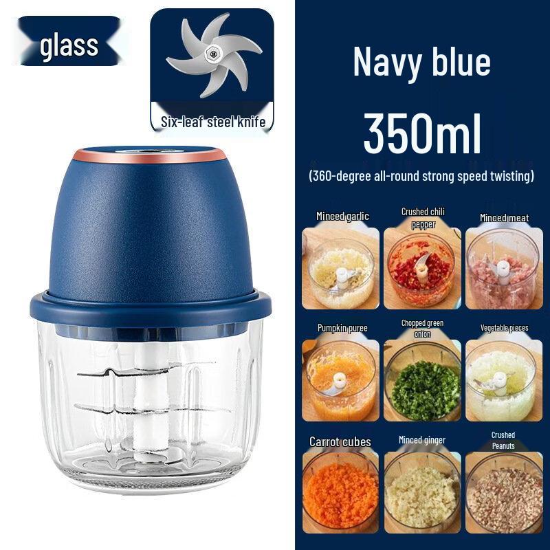 

Ruhan Electric Mini Food Chopper and Garlic Mincer