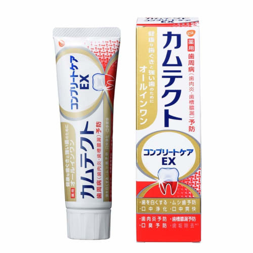 

Camtect Complete Care EX Periodontal Disease (Gingivitis and Pyorrhea) Prevention Toothpaste, 105g x 4