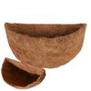 Durable Hanging Basket Liner Planter Round Coconut Fiber Replacement Liners for Flower Pot Home Outdoor Garden Flower Holders