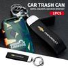 PDKLM1 Leather Car Styling Logo Keychain Metal Key Chain Ring For Colorado Cruze Spark Captiva Malibu Trax Aveo Camaro