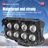 High Power Auxiliary Off-road 8 Lens Spotlight Working Fog Lights 200W Projector Headlight Additional Electric Driving Spot Lamp For Trucks SUV