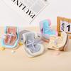 Yurika Plush Car Seat, Cute Doll Car Seat Vent Clip, Small Doll Safety Seat, Doll Stroller Car Ornament, Anti-Tilt Structure, Mini Doll Car Seat,