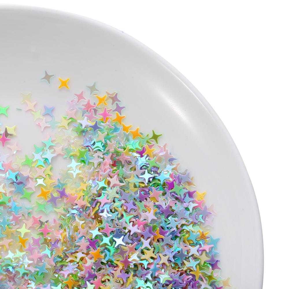 10g Four Pointed Star Sequins Epoxy Resin Mold Fillings Glitter Nail Art Material For DIY Jewelry Making Craft Filler Decoration