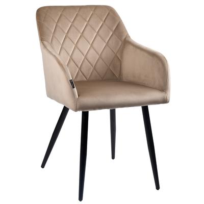 Upholstered Chair Milton Velvet Beige