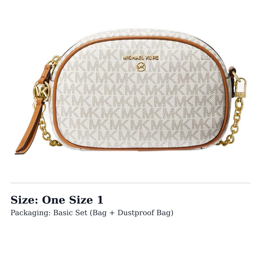 MICHAEL KORS Jet Set Charm Canvas