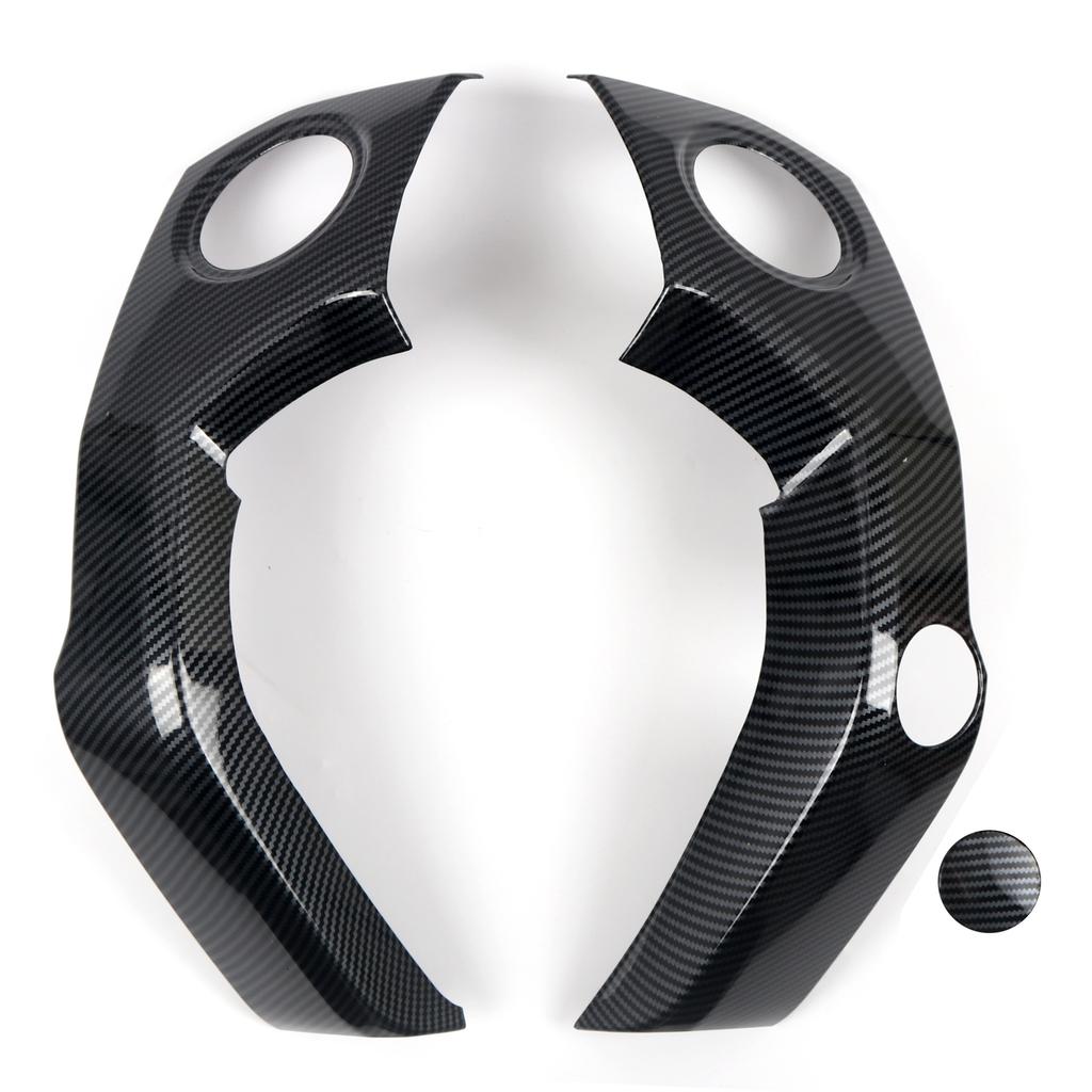 Carbon Fiber Look Abs Dashboard Side Air Vent Cover For Toyota Tundra 2014-21