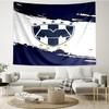 Football Club Emblem Tapestry Hanging for Bedroom,Livingroom, Playroom,Decor Art Room Wall Tapestry Holiday and Birthday Gifts