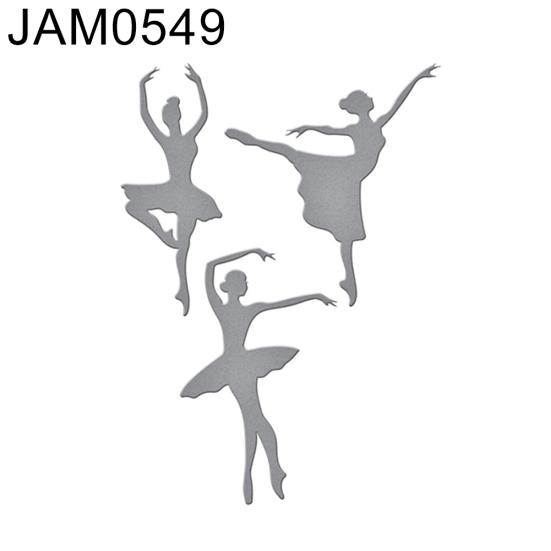 

Танцующая девушка Пальма Листья Вырубной штамп DIY Скрапбукинг Тиснение Ремесло Форма JAM0549