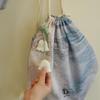 Silverbell Knit Flower Bag Keychain 4 types of pretty flower hand-knitted